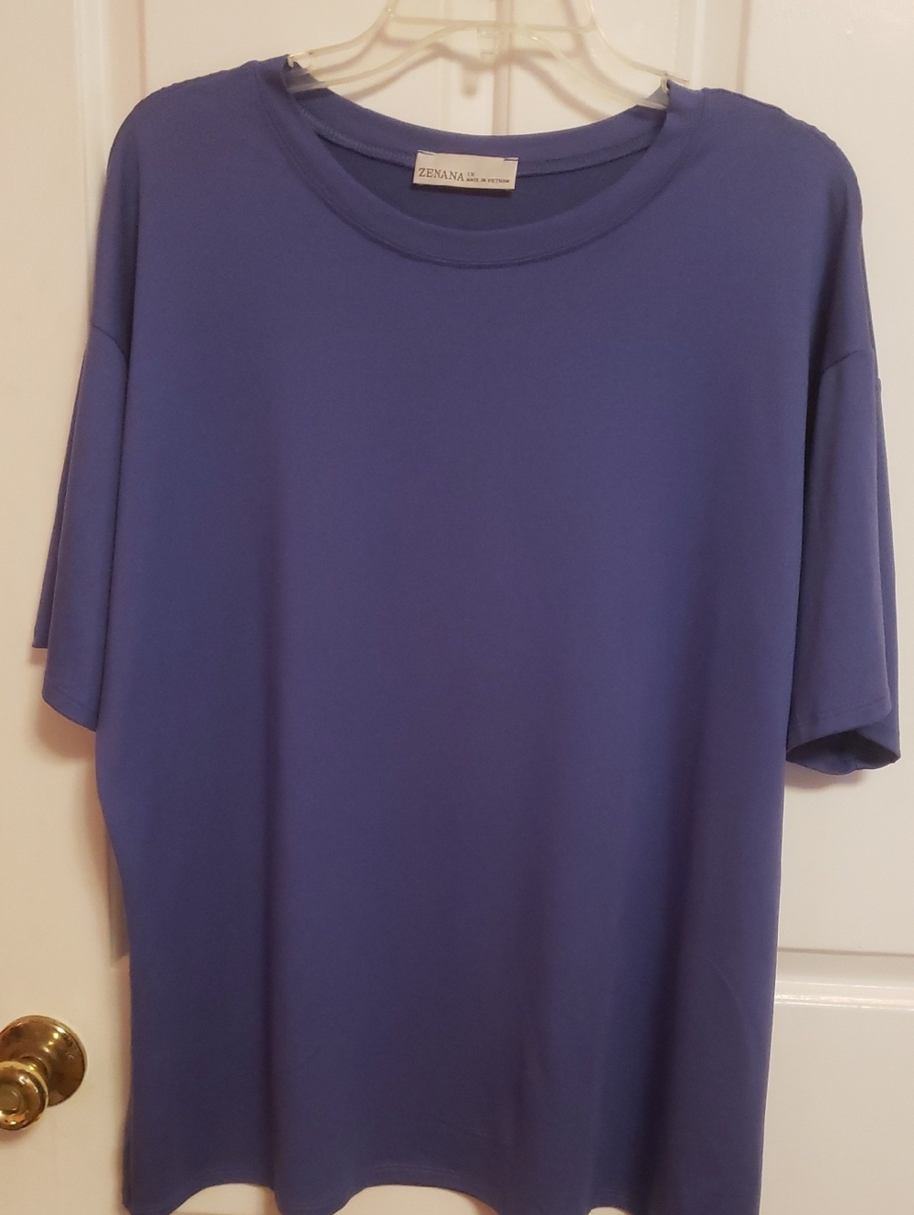 Zenana Blue 1X Top.
